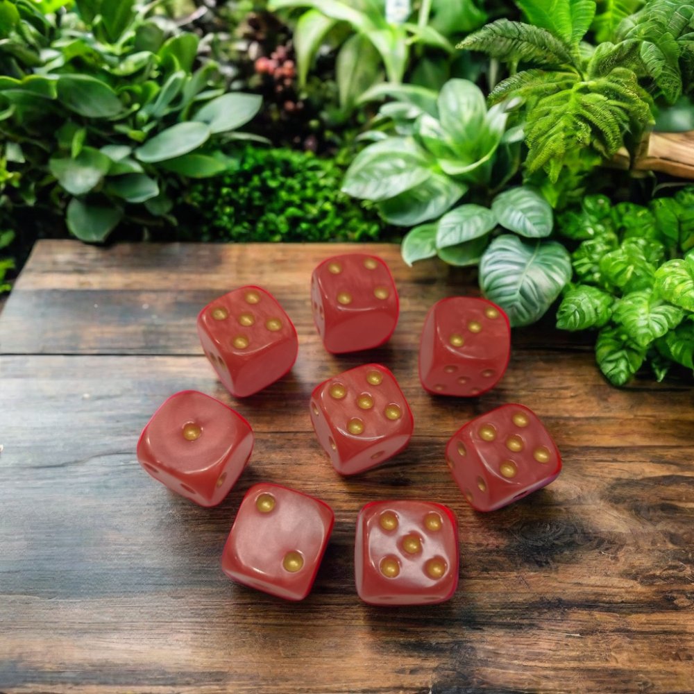 6 Sided Marble Vortex Dice Resin Dnd Rpg Dice Board Or Card Games Dungeons And Dragons Plastic Dice 16Mm