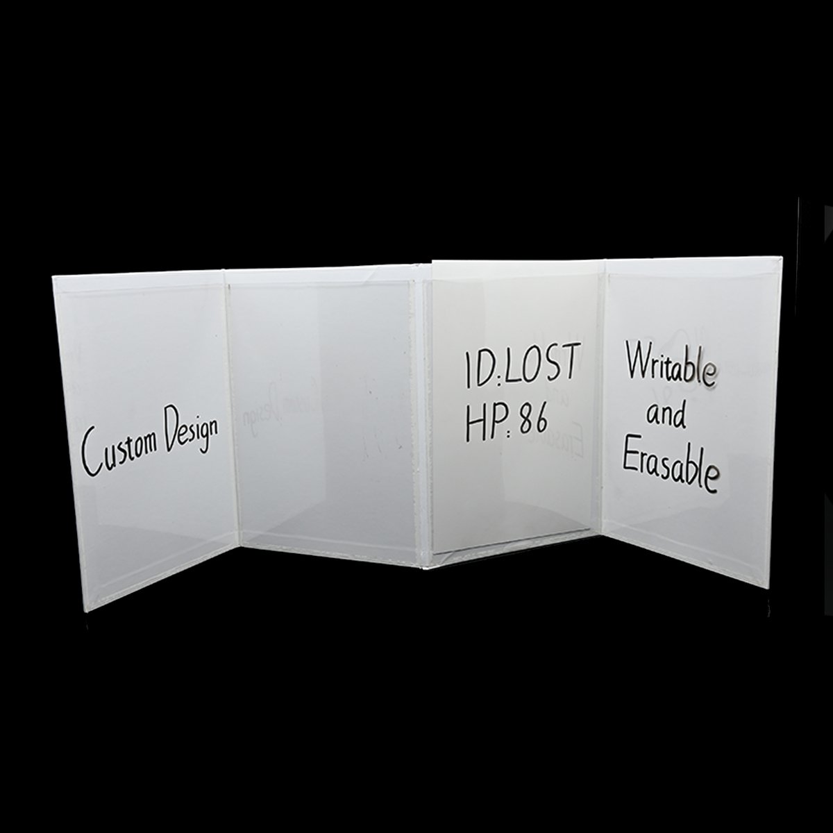 Hot Sell Waterproof shell Dry wipeable Blank Own Diy Custom dm screen dnd Board Game