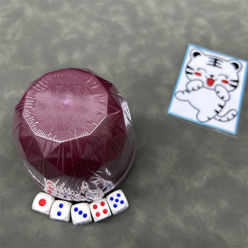 Silent Screen Dice Cup Set Silent Color Cup Screen Shake Dice Cup KTV Bar Nightclub Barbecue Stall Set logo