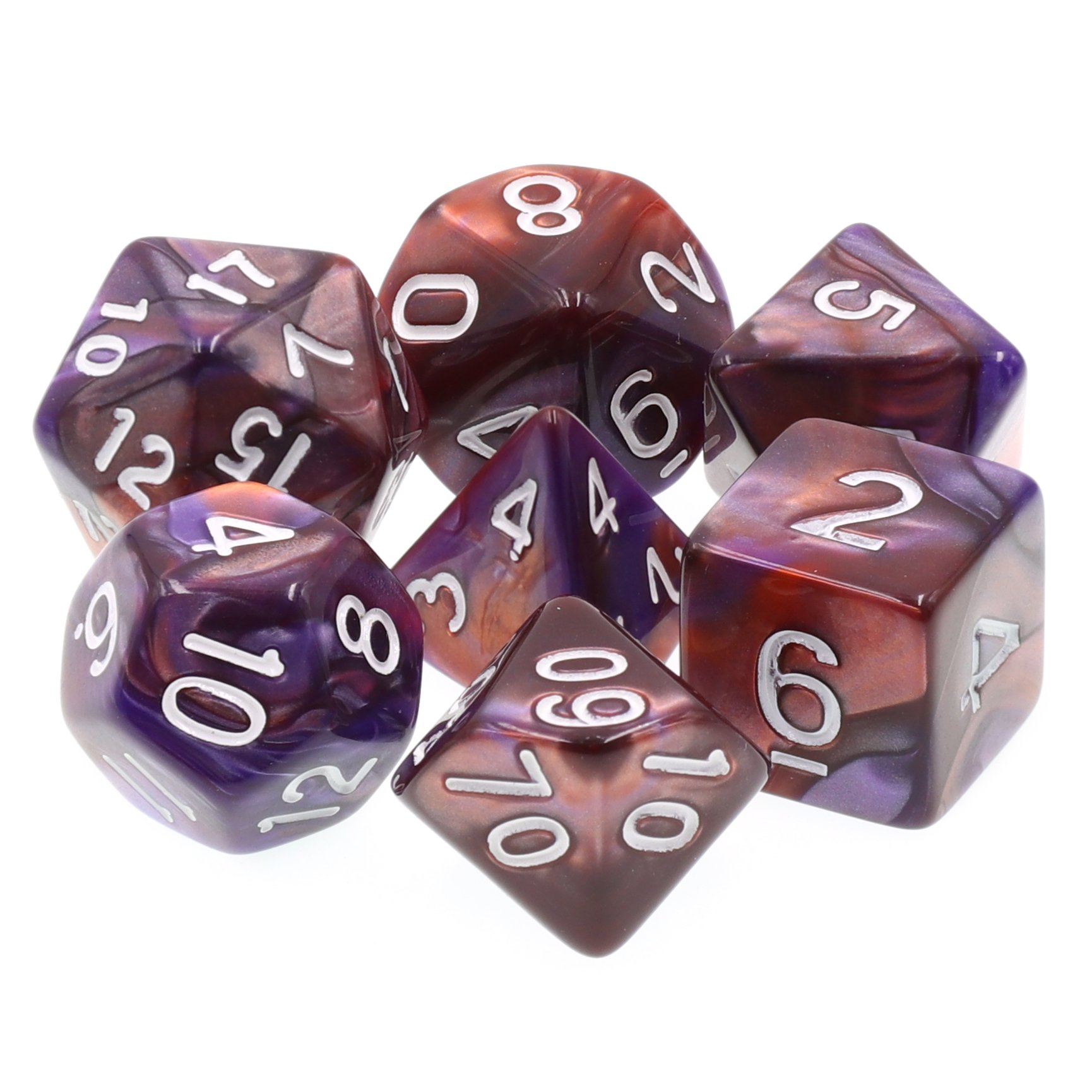 Hot Sale Dice Set Good Quality Acrylic Cheap Solid New Dnd dice set For Board Games