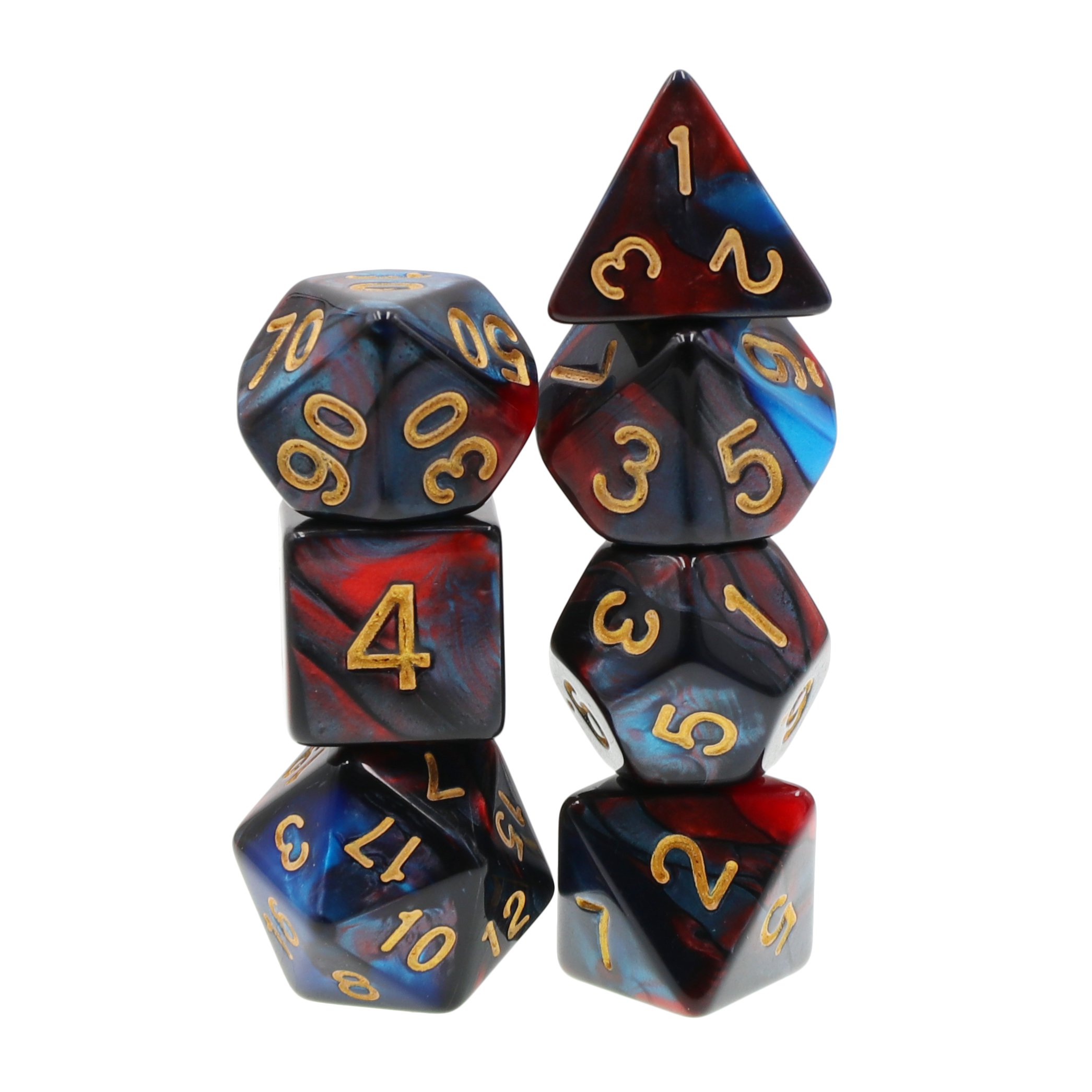 Hot Sale Dice Set Good Quality Acrylic Cheap Solid New Dnd dice set For Board Games