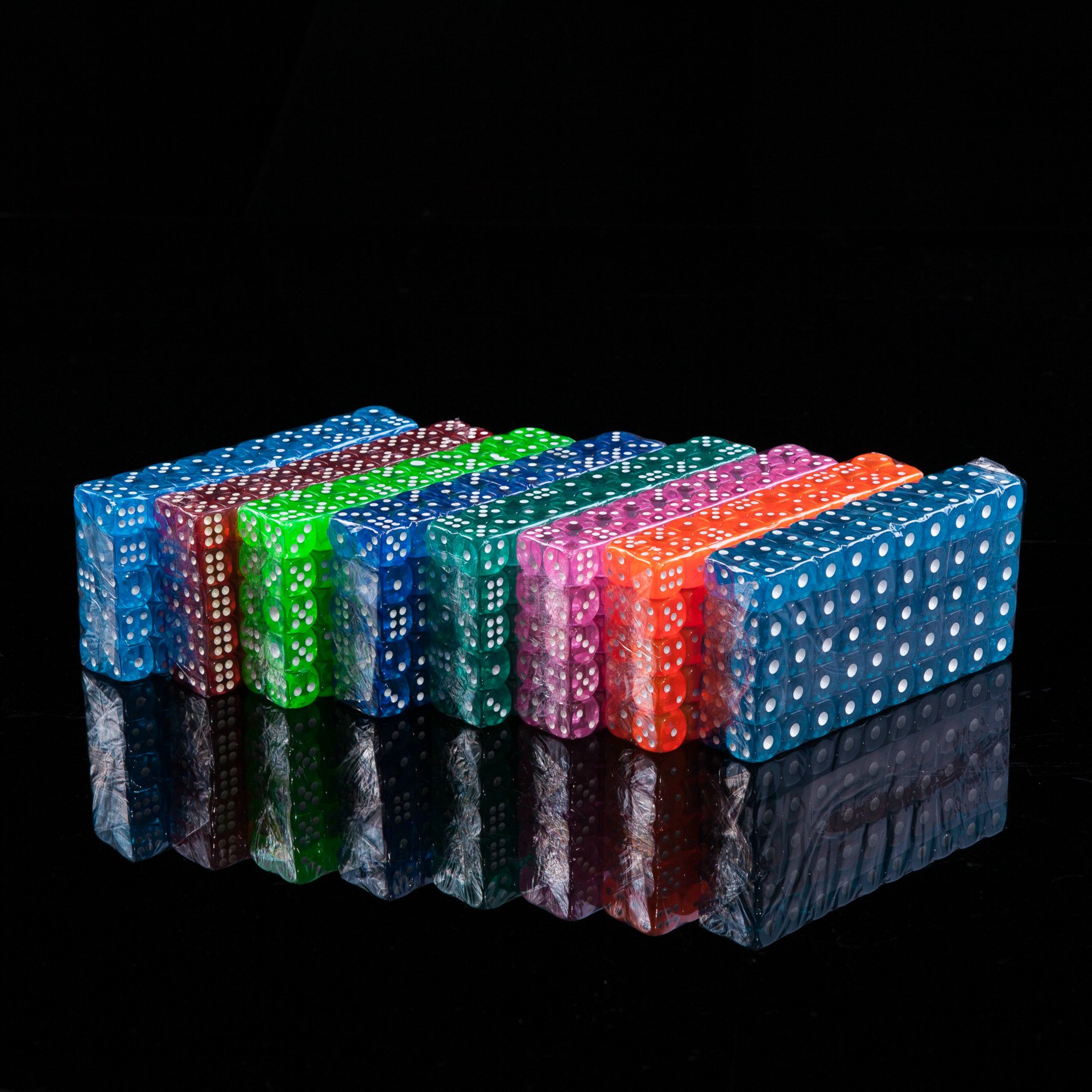 Custom Dice D6 14mm Acrylic Round Corner Polyhedral Dice Multicolor Dice set dnd accessories game