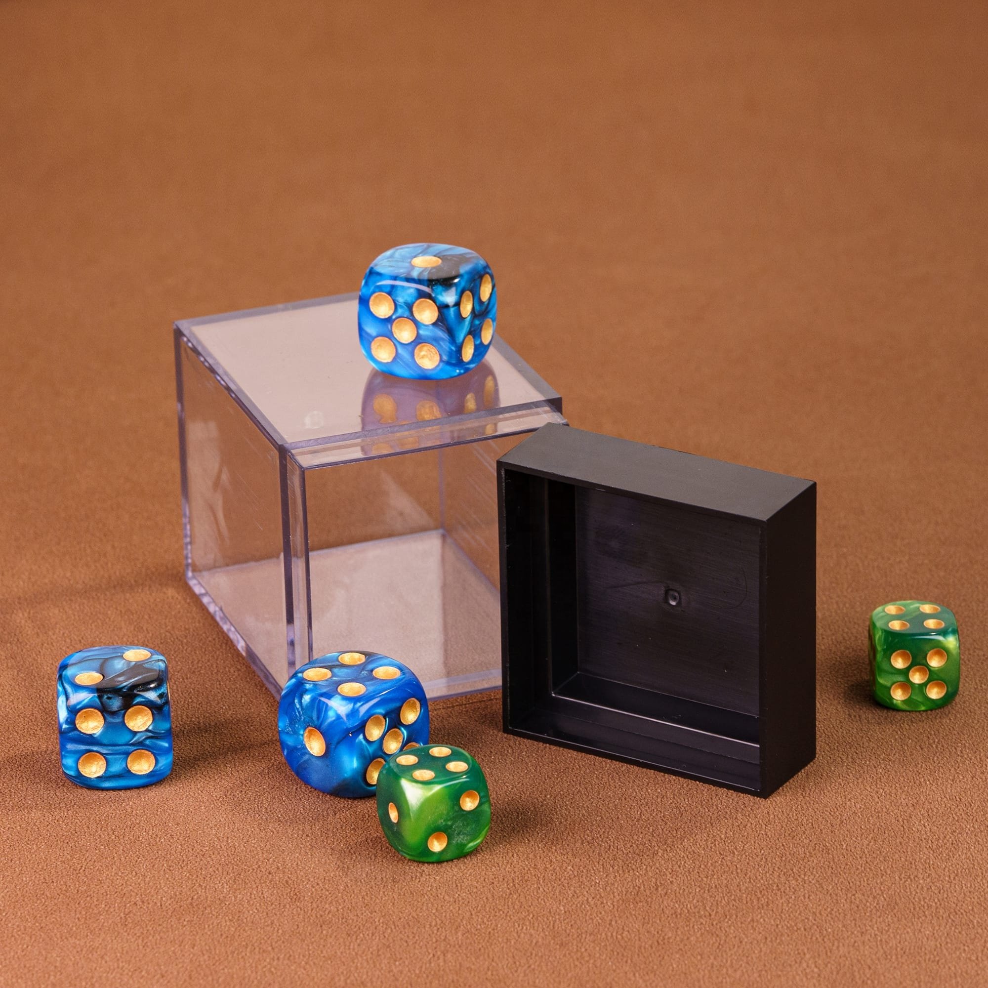 Udixi Display case for D6 DND dice ABS material case dungeons and dragons rpg dice Packaging display box