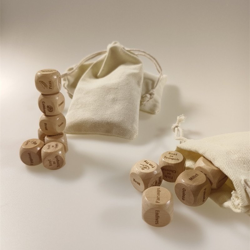 Wooden Dice Wholesale Custom