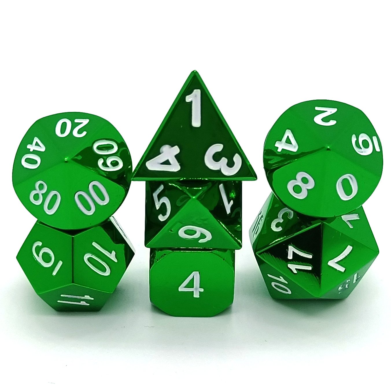 Custom Dice Polyhedral Metal DND Games Customized Logo Customized Color dice