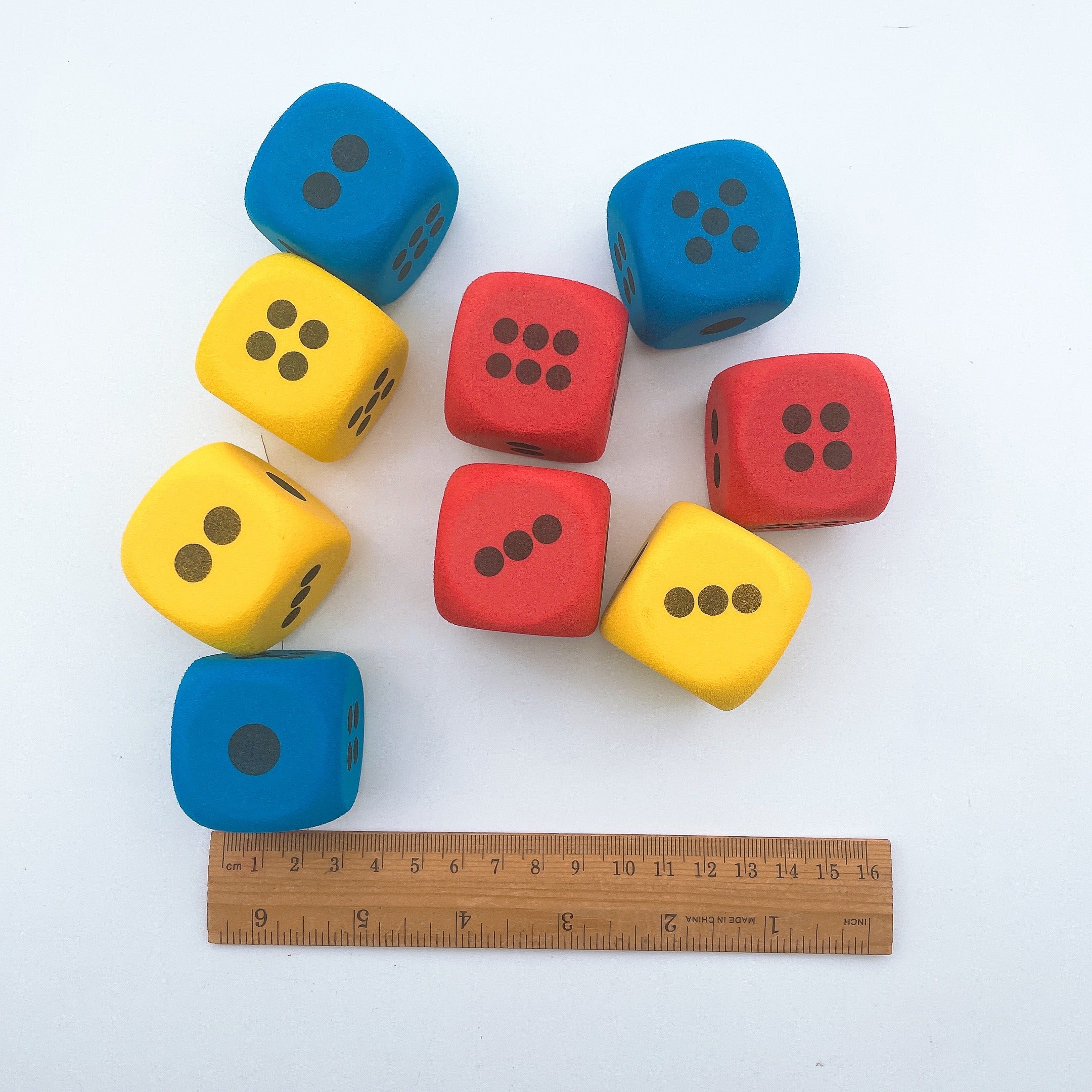 Multifunction Game Props Toy Foam Cube Building Blocks Custom Size Shape Eva Dice For Kid Adults