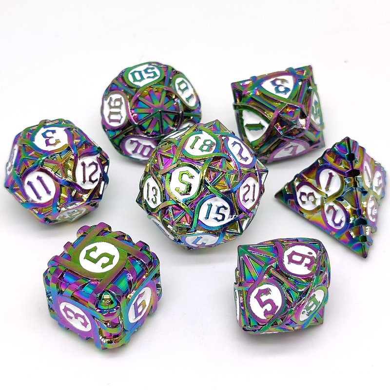 Metal Dice Role Playing Game Polyhedral Wholesale Dice Set