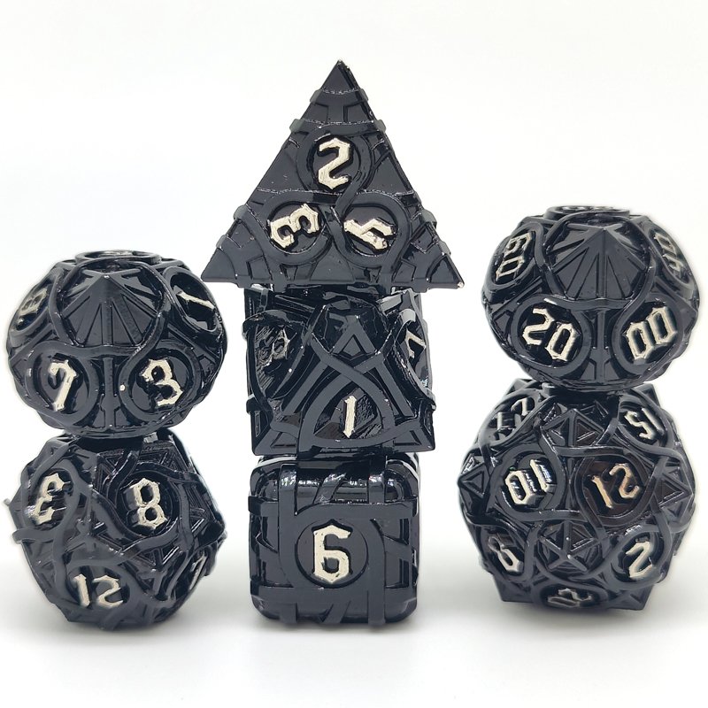 Metal Dice Role Playing Game Polyhedral Wholesale Dice Set