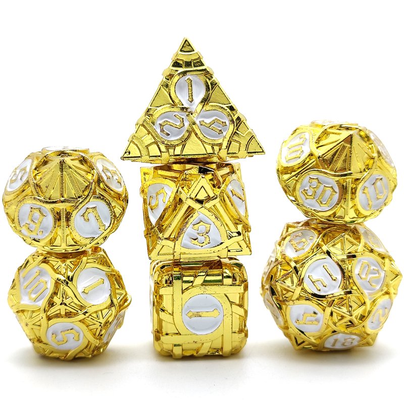 Metal Dice Role Playing Game Polyhedral Wholesale Dice Set