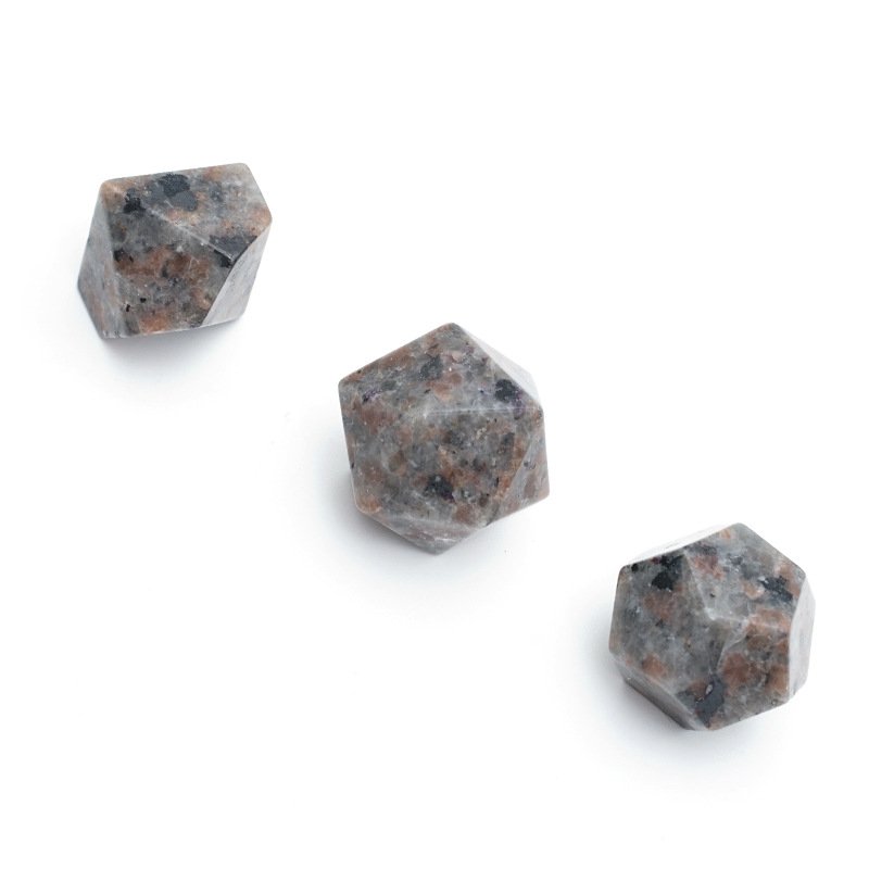 Professional custom Yooperlite Dice DND Natural Gemstone dice set RPG polyhedron game dice set