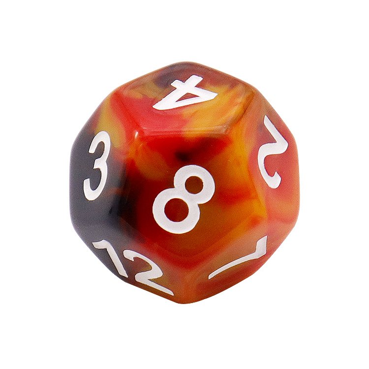 Custom Complete D4 D6 D8 D10 D12 D20 Liquid Core Smooth Edge Resin Polyhedral Dice Liquid Core Handmade 12 Sided Ball Dice Set