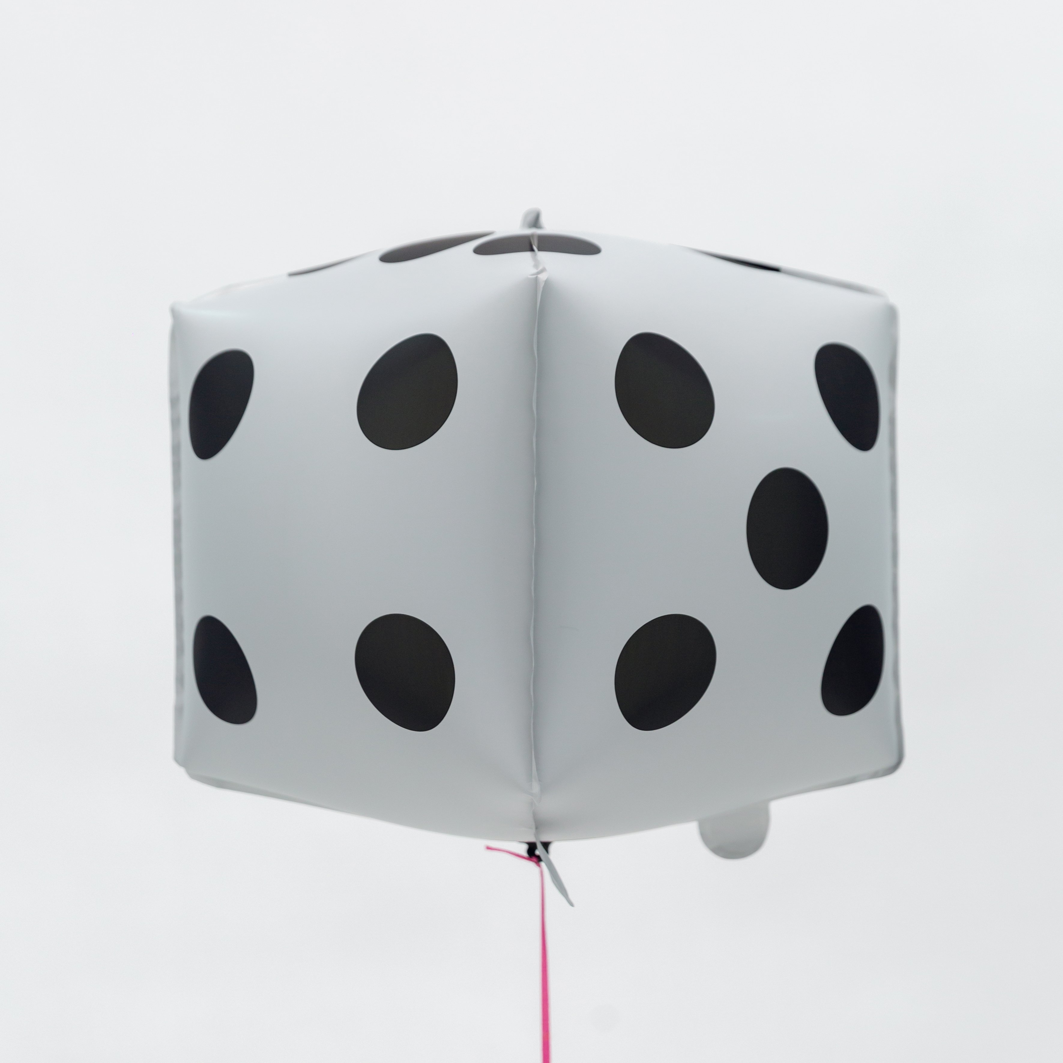22 inch Party Decoration 4d Balloon Magic Dice Shaped Foil Balloon Fun Giant Large Inflatable Dice Balloon