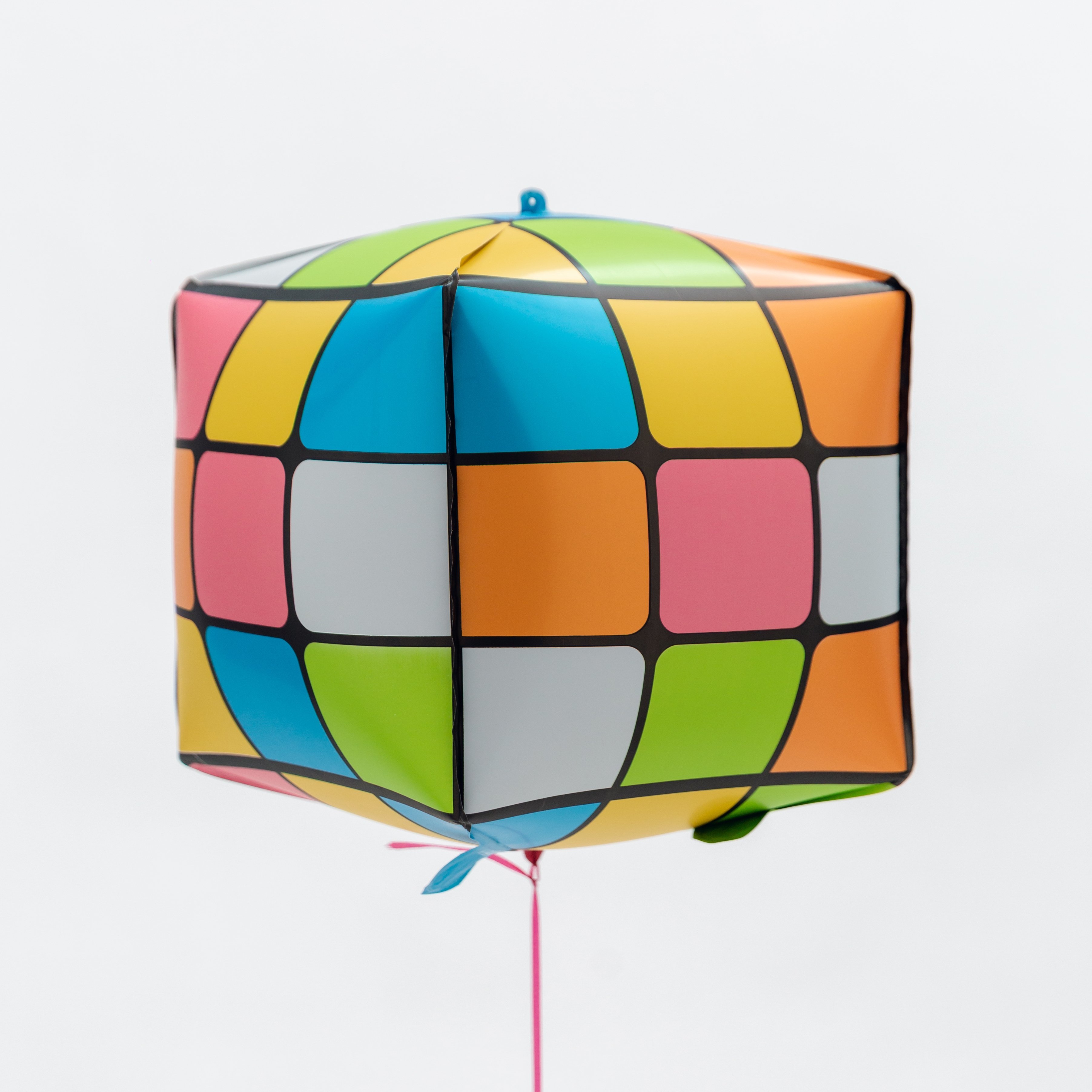22 inch Party Decoration 4d Balloon Magic Dice Shaped Foil Balloon Fun Giant Large Inflatable Dice Balloon