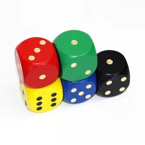 Customized RPG Acrylic Plastic Resin Perlage Polyhedral Dice Set for DND & Other Tabletop Games