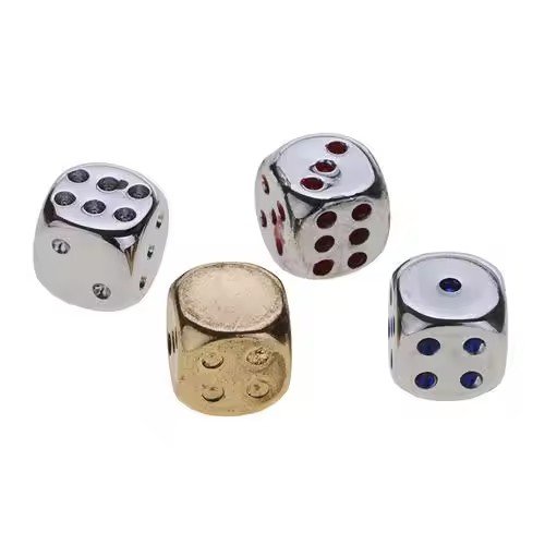 Customized RPG Acrylic Plastic Resin Perlage Polyhedral Dice Set for DND & Other Tabletop Games