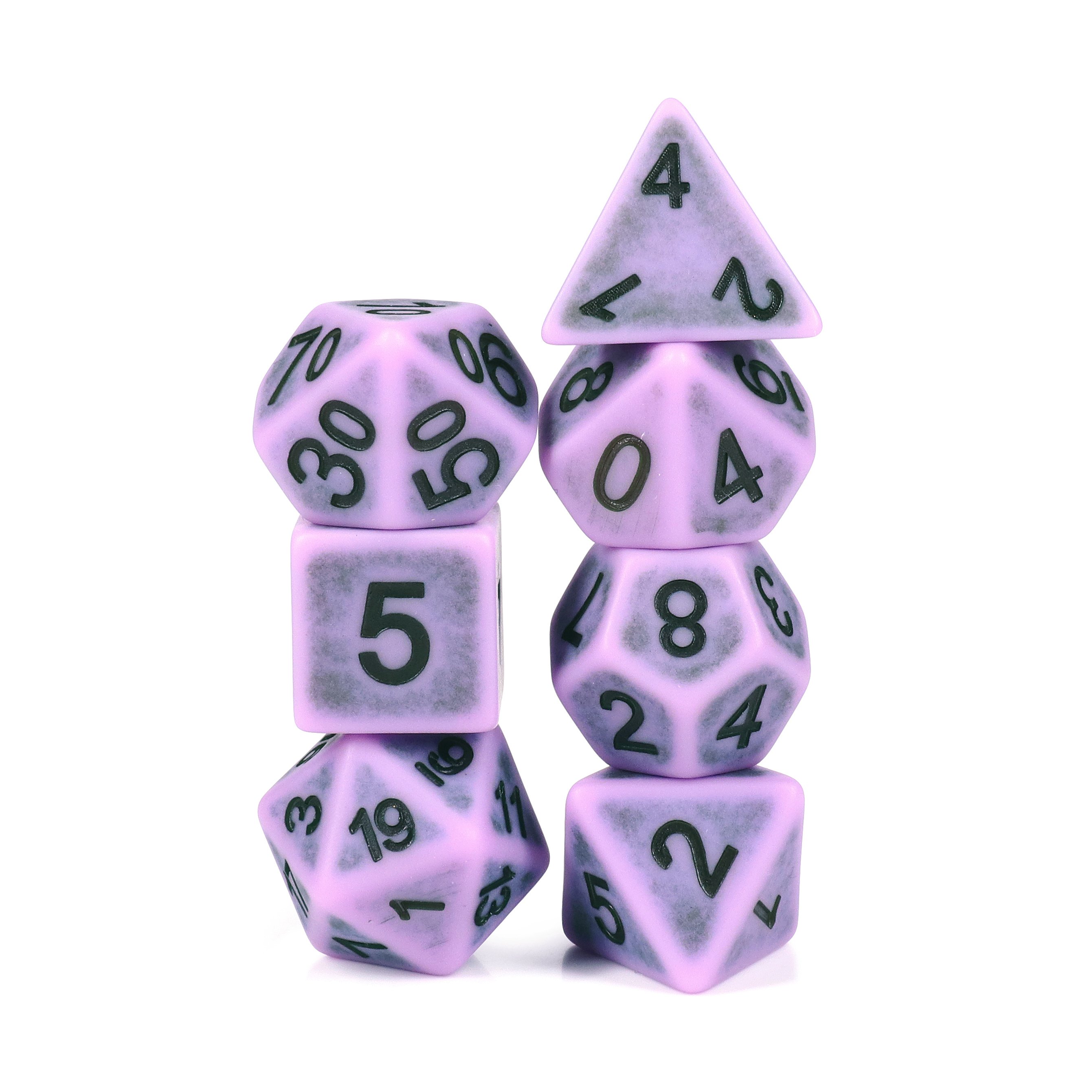Resin Ancient Dice Dungeons and Dragons DND role-playing game RPG Dice Set For board game