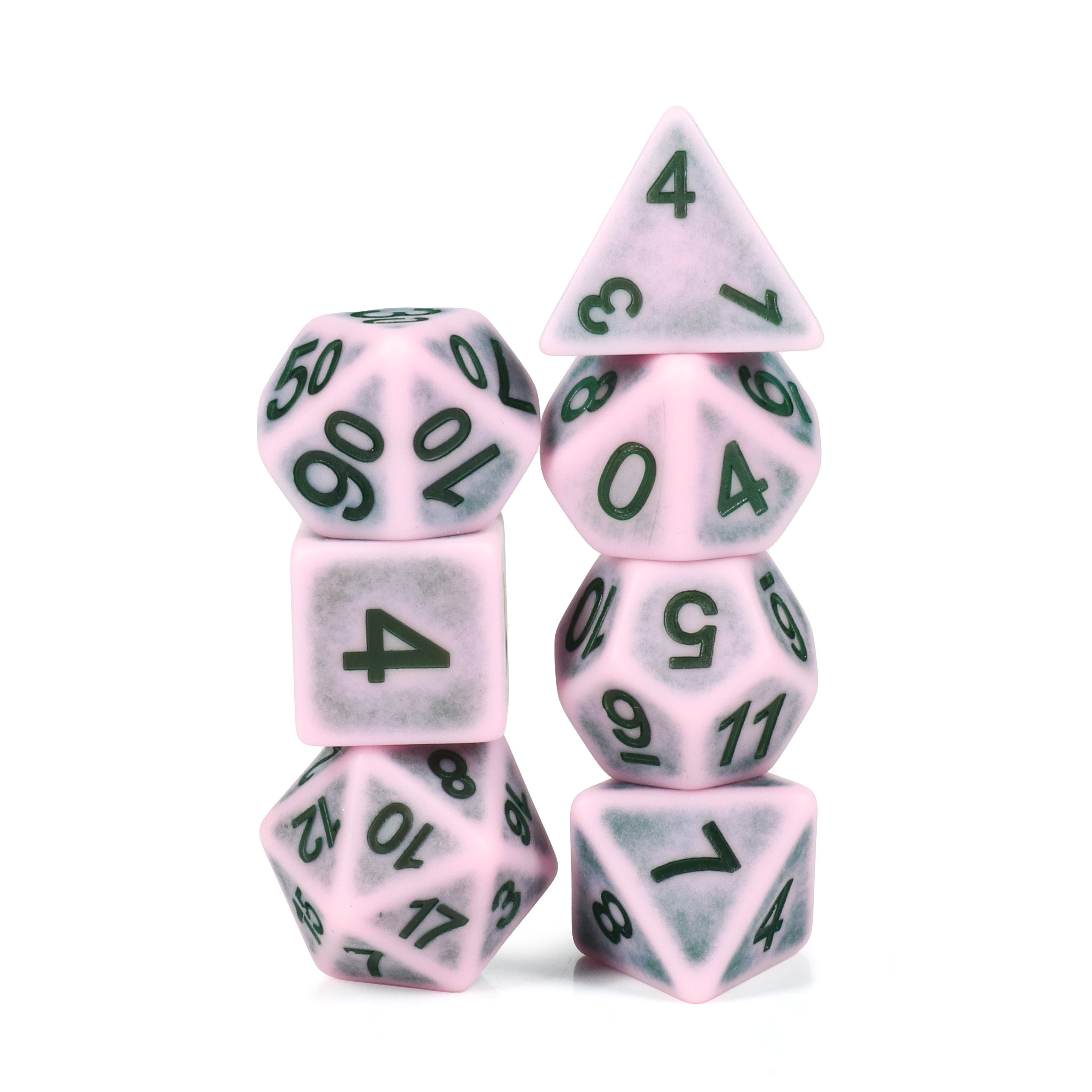 Resin Ancient Dice Dungeons and Dragons DND role-playing game RPG Dice Set For board game