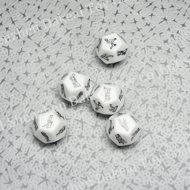 Funny and Romantic Role Playing Dice Game Novelty Gift for Honeymoon bacherette Party Him and Her Bridal Shower Groom Roast