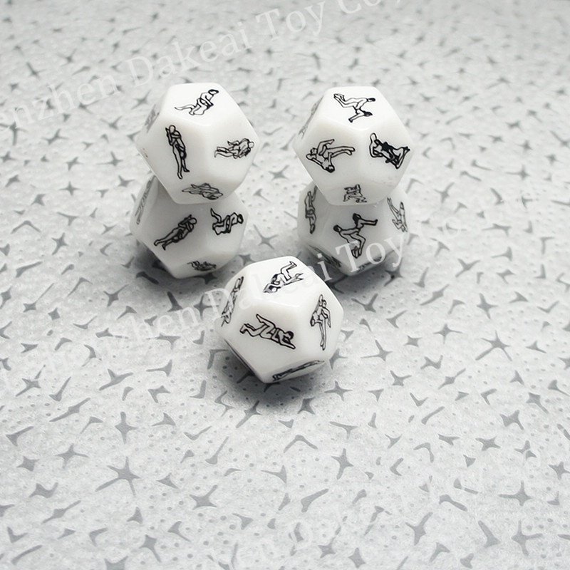 Funny and Romantic Role Playing Dice Game Novelty Gift for Honeymoon bacherette Party Him and Her Bridal Shower Groom Roast