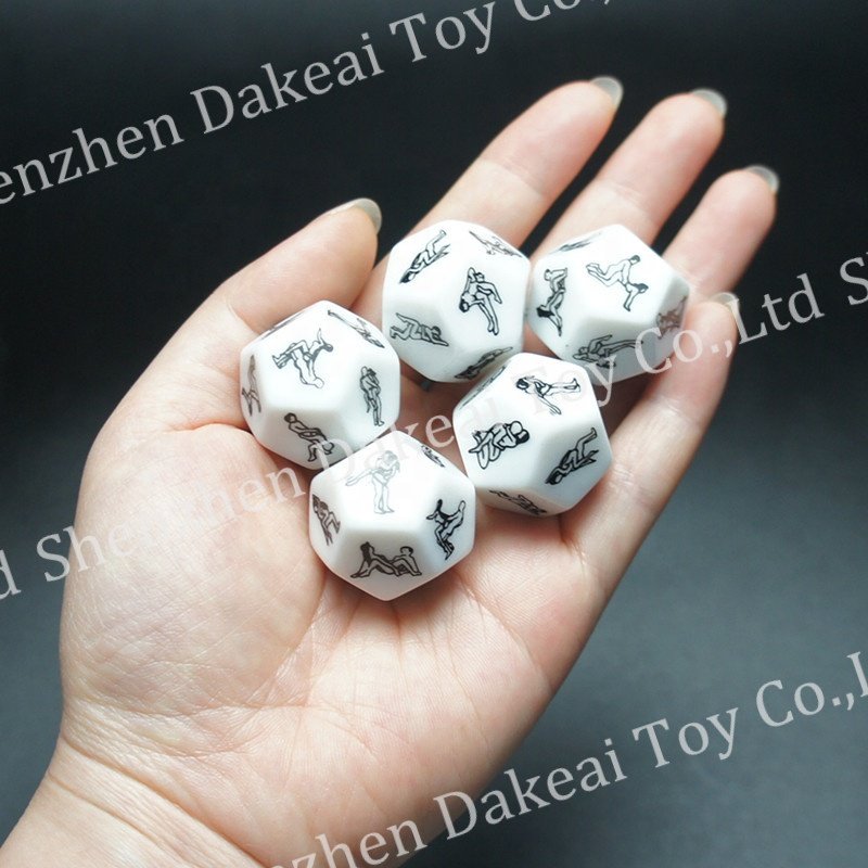 Funny and Romantic Role Playing Dice Game Novelty Gift for Honeymoon bacherette Party Him and Her Bridal Shower Groom Roast