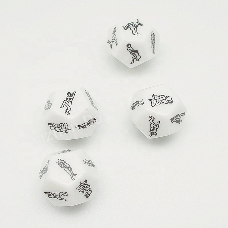 Funny and Romantic Role Playing Dice Game Novelty Gift for Honeymoon bacherette Party Him and Her Bridal Shower Groom Roast