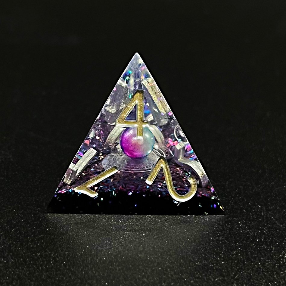 Full Set Handmade Resin Sharp Edge Galaxy Purple resin polyhedral dice set for RPG Dungeons and dragons dice Handmade