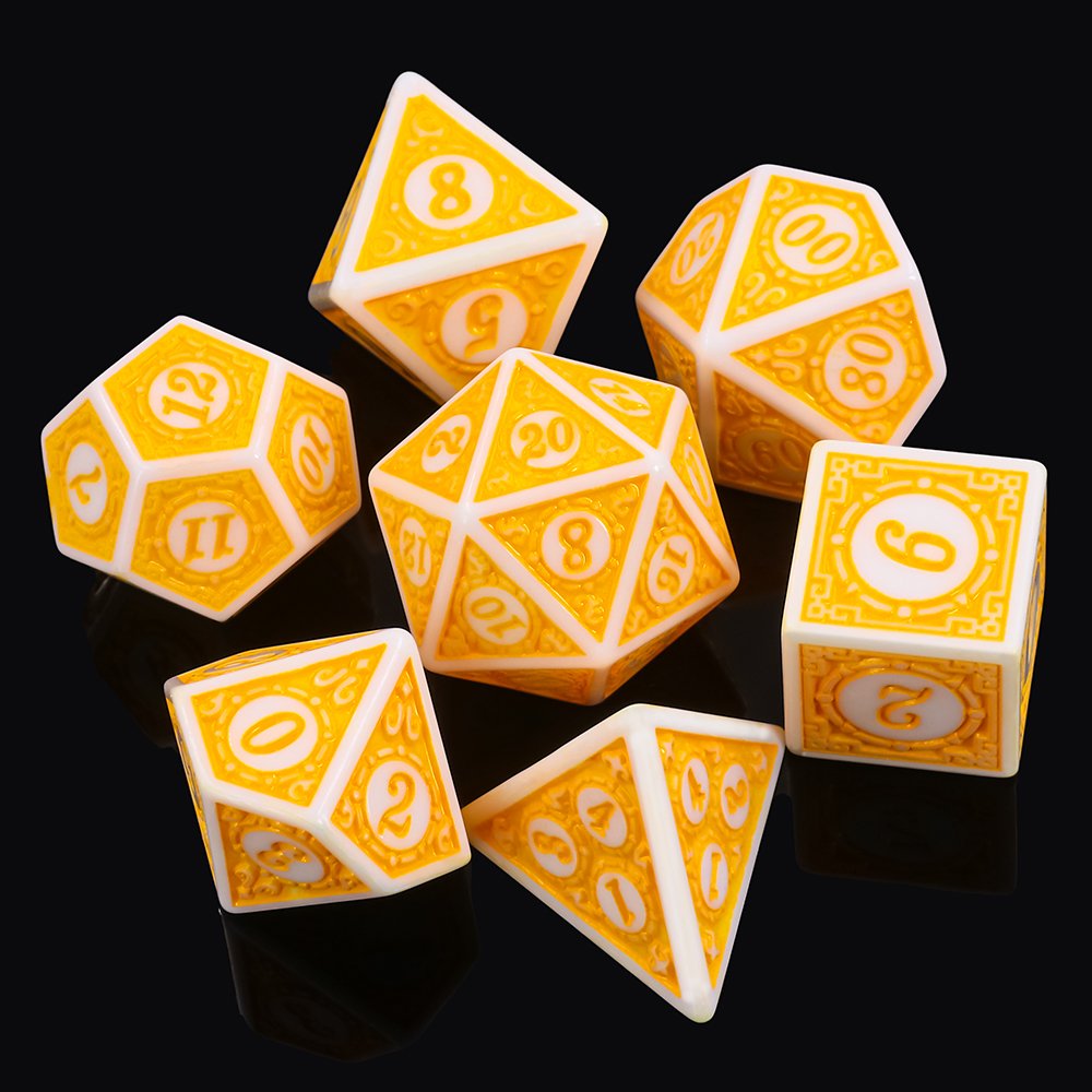 Polyhedral Dice Sets Dungeon Adventure Board Game Dice For Roll Dice Games