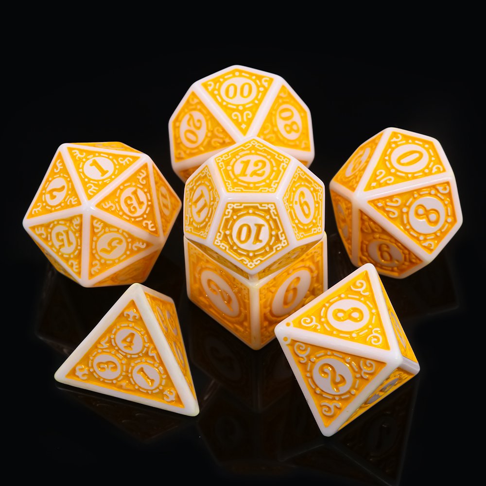 Polyhedral Dice Sets Dungeon Adventure Board Game Dice For Roll Dice Games