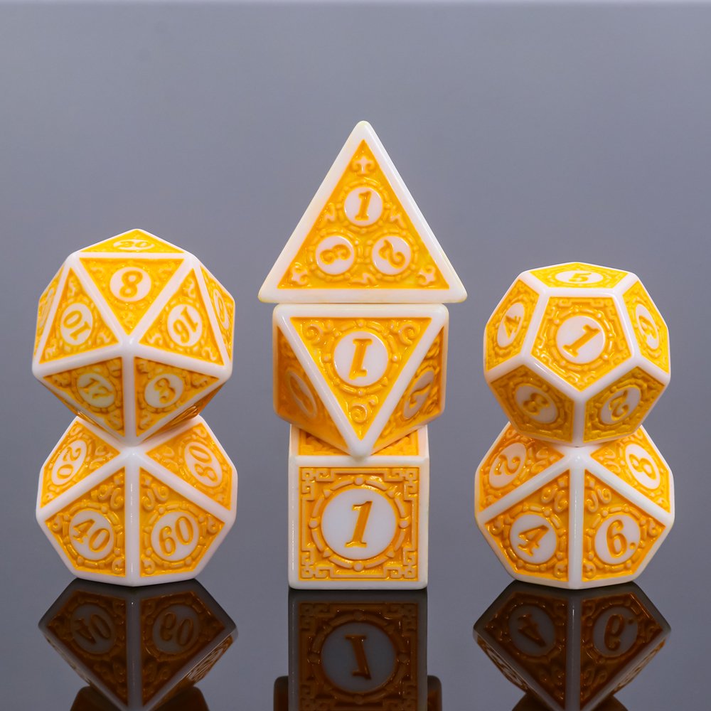Polyhedral Dice Sets Dungeon Adventure Board Game Dice For Roll Dice Games