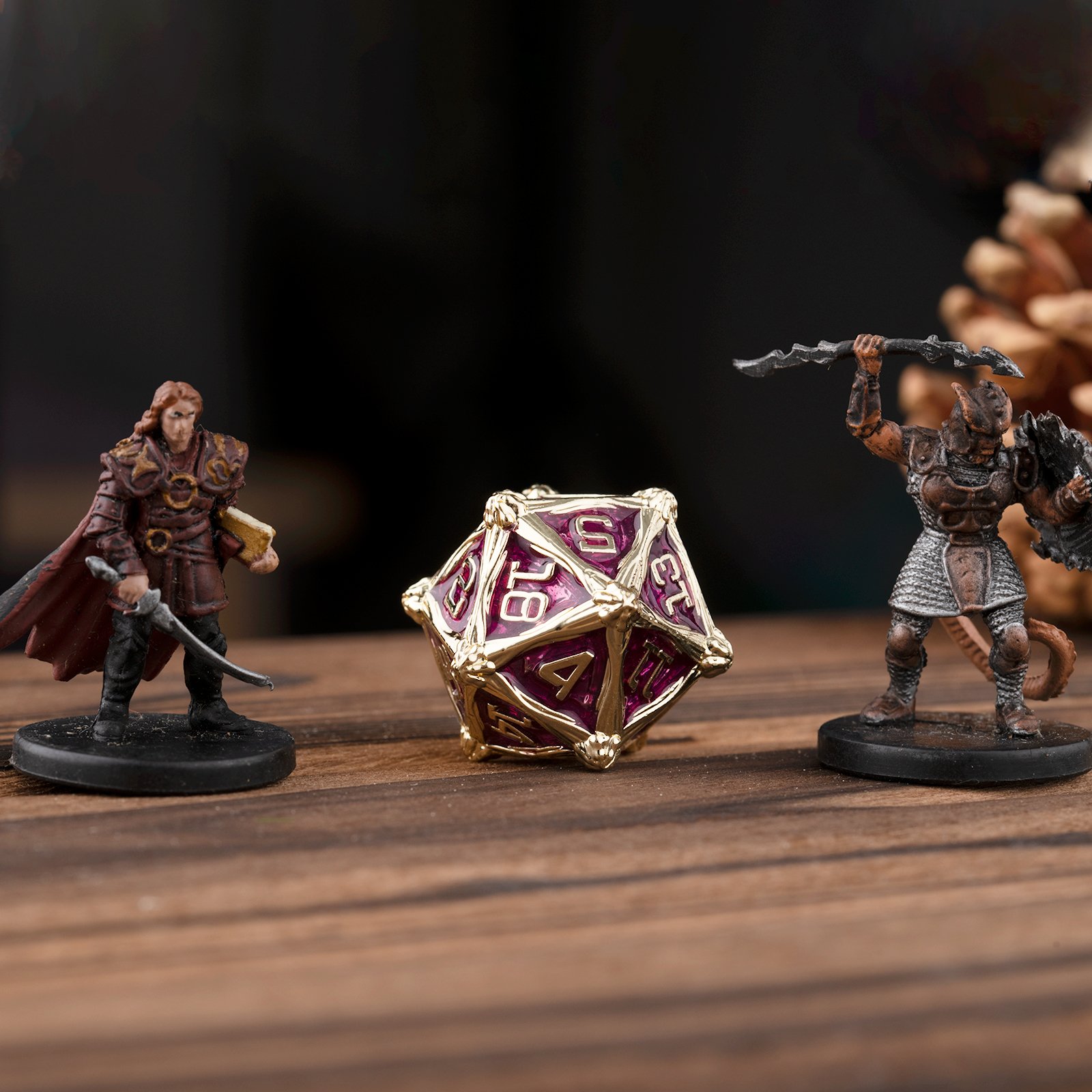 Factory Customized Wholesale New Hot Sale Dragon's Eye dnd dice polyhedral metal dice set D&D RPG dice for Table Game