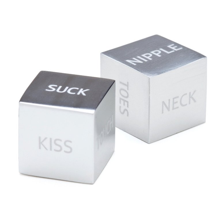 CNC factory supply black red gold color metal game dice with custom logo