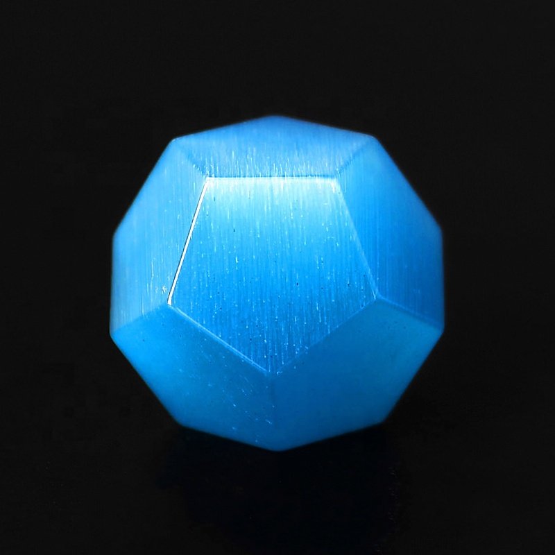 Custom Engraved Dice 16mm 20mm Cats Eye Dice D4 D6 D8 D10 D12 D20 Ocean Blue Blank Dice For Dungeons And Dragons DND RPG