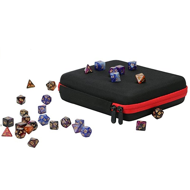 Portable Dice Box Genuine Dice Storage Pouch Dice Holder Tabletop Gaming Accessories