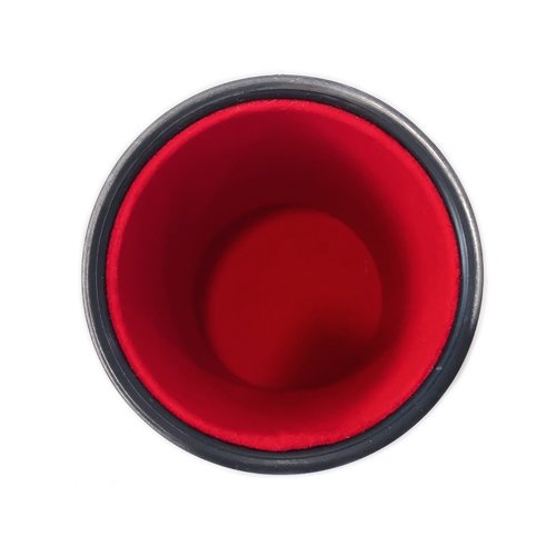High quality custom leather dice cup printing logo Dice cup size 9.3*8cm