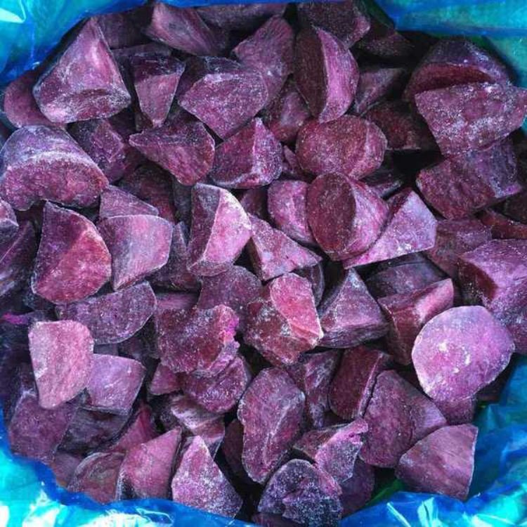 Export fresh or frozen purple yam dioscorea alata sliced and cube with best price from Vietnam
