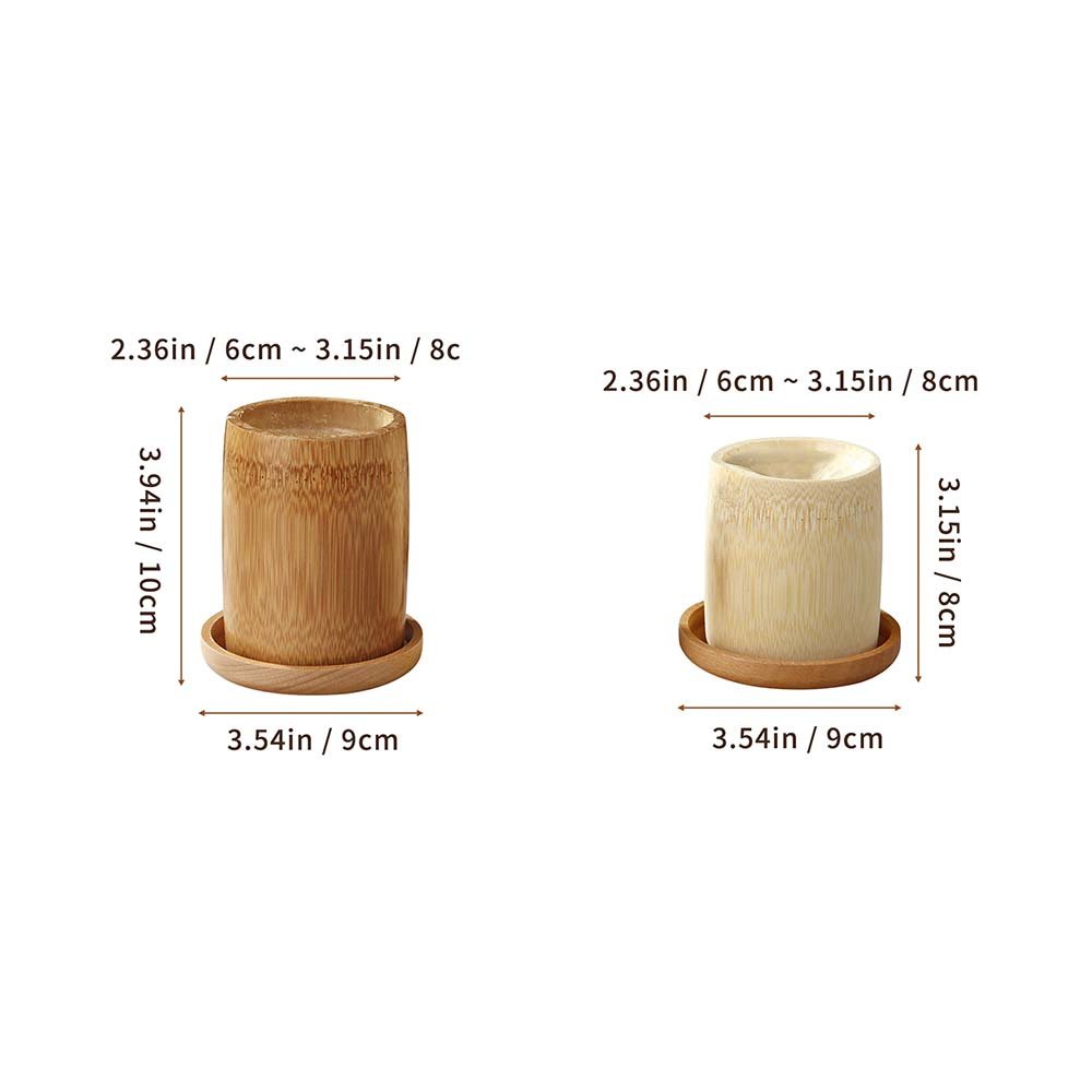 New Bamboo Tube Dice Cup Folk Art Style Wooden Straight Tube KTV Bar Cup with Complimentary 5PCS Dice Souvenir