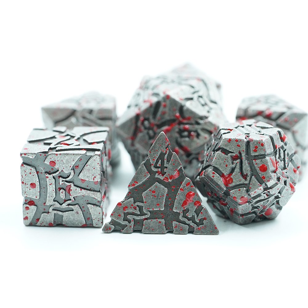 DND Dice Set 7 Polyhedral Dice D20 Custom Colors D&D Dice for Dungeons and Dragons Tabletop Role-Playing Games