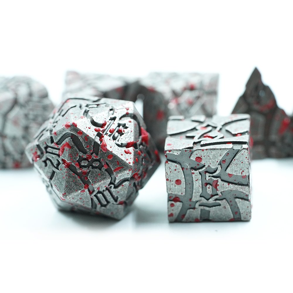 DND Dice Set 7 Polyhedral Dice D20 Custom Colors D&D Dice for Dungeons and Dragons Tabletop Role-Playing Games