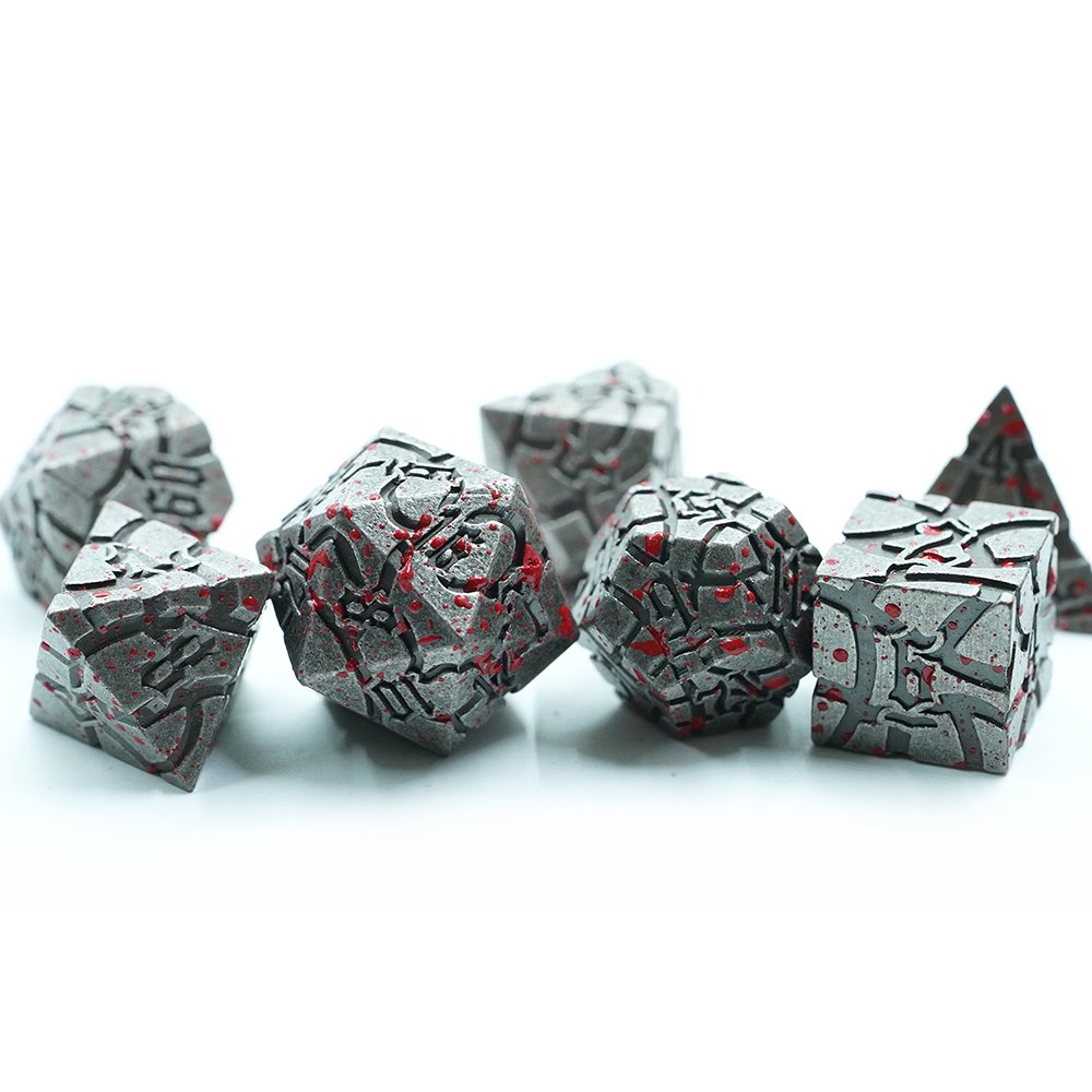 DND Dice Set 7 Polyhedral Dice D20 Custom Colors D&D Dice for Dungeons and Dragons Tabletop Role-Playing Games