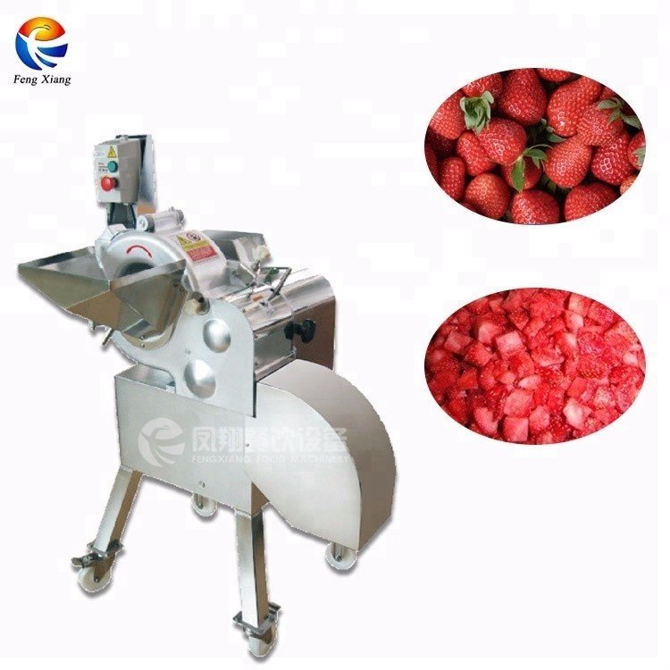 Manufacturer CD-800 Fruit Vegetable Potato Cube Cutter Cutting Carrot Onion Pineapple Frozen Strawberry Mango Dicing Machine