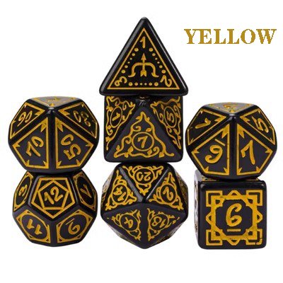 Hot sale high quality Custom Dicing 20mm Resin Black Dice Game Wholesale Metal & Plastic Dice Set