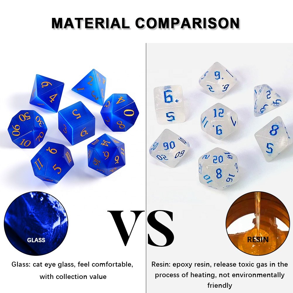 Custom 24mm DND Games Dice Christmas Dice For Table Board Games