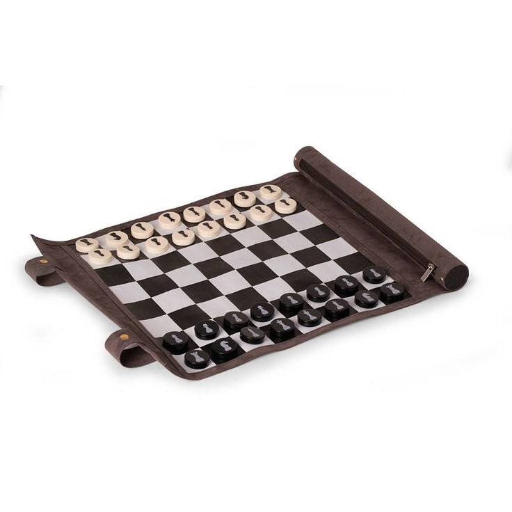 2024 Sunrise Leather rolling up Chess Set Tray Wedding Decorative Tray leather hand gift rolling up Custom LOGO