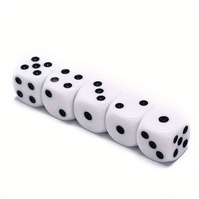 M142 12mm dice acrylic rounded color dice entertainment and leisure products home sieve mahjong dice game
