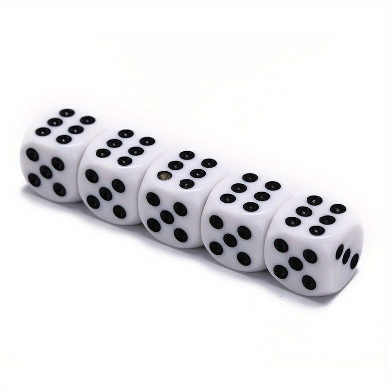 M142 12mm dice acrylic rounded color dice entertainment and leisure products home sieve mahjong dice game