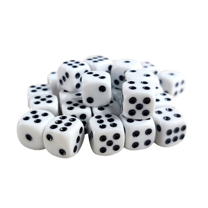 M142 12mm dice acrylic rounded color dice entertainment and leisure products home sieve mahjong dice game