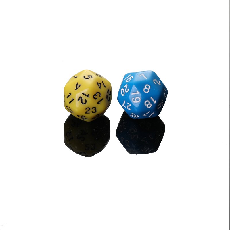 Wholesale custom bulk 30-sided acrylic game dice carving dnd dice rpg dice