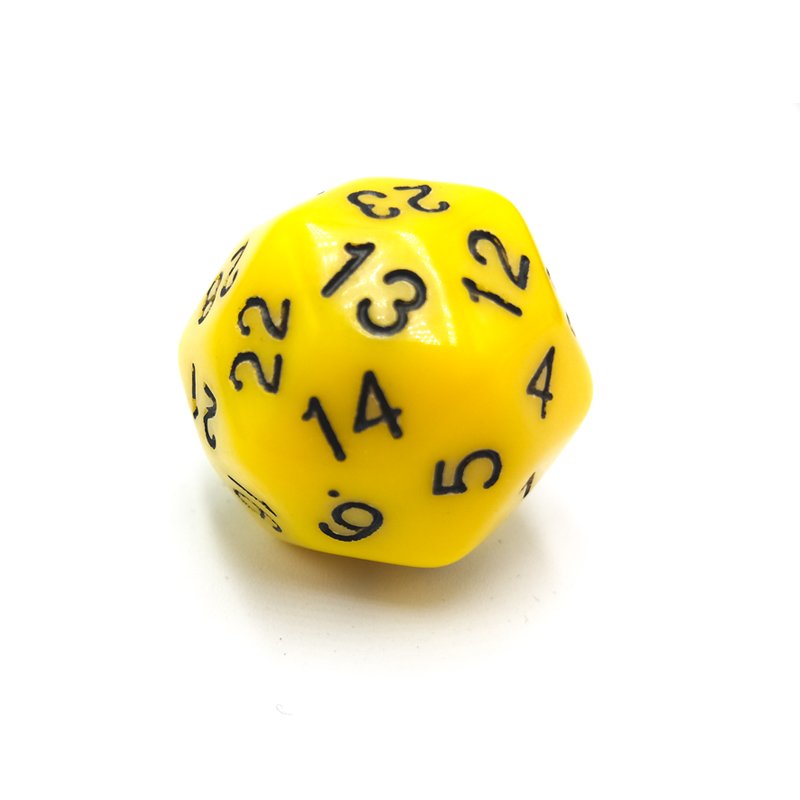 Wholesale custom bulk 30-sided acrylic game dice carving dnd dice rpg dice