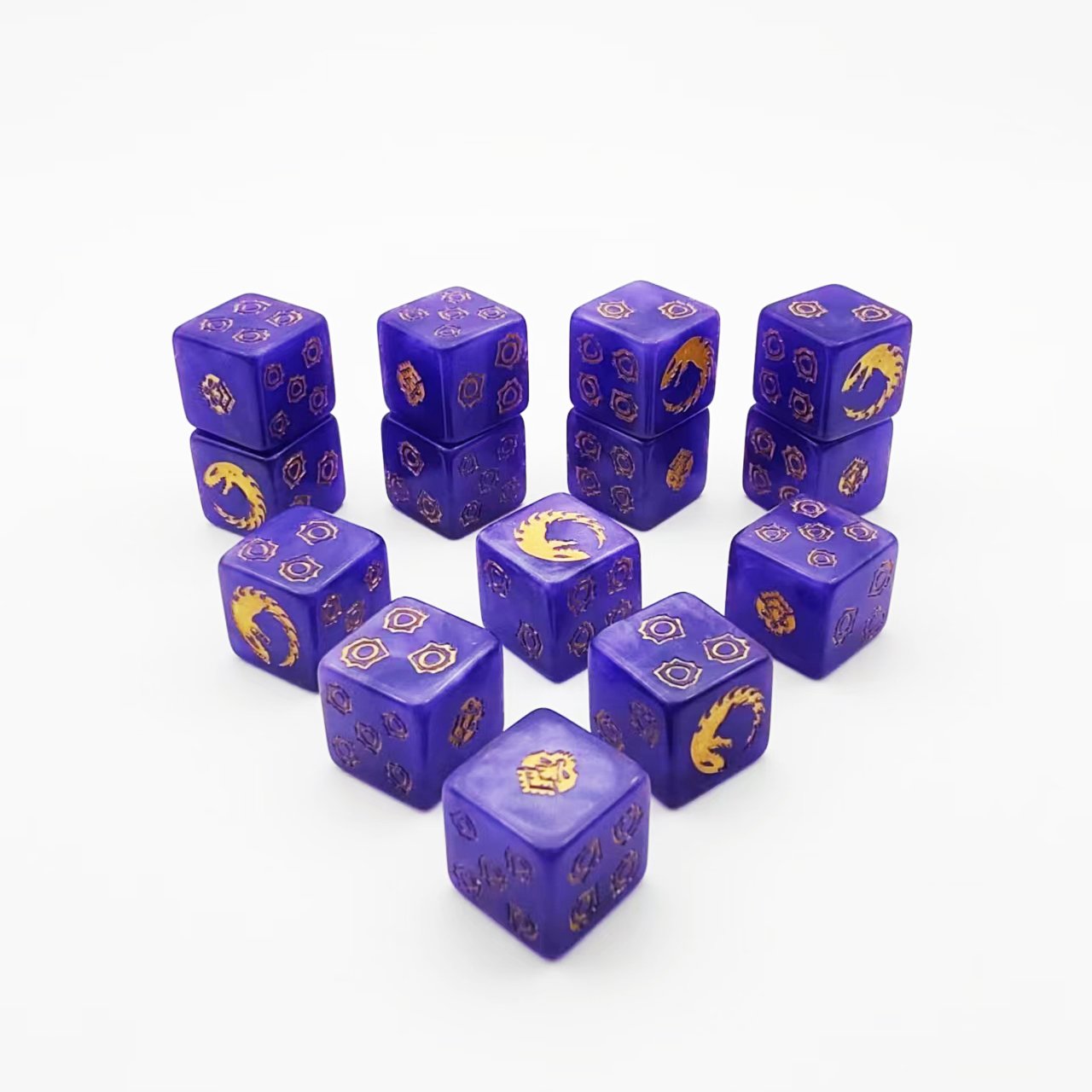 Wholesale Low Price High Quality Custom Acrylic Engrave Printed Dice Wholesale Board Game D6 16mm Casino Dice Set