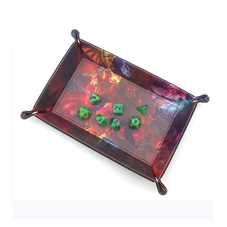 JMS Factory Supply Spring Green Polyhedral Luminous DND Dice for RPG Game